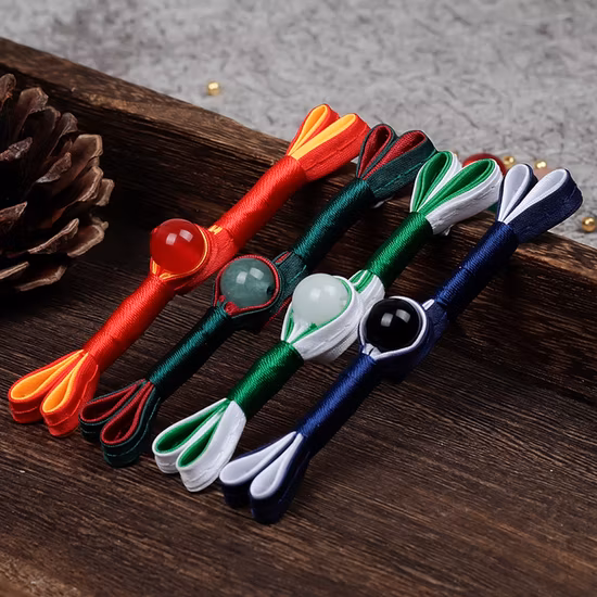 Китайская традиционная красочная пуговица-лягушка с ласточкиным хвостом и пуговицей Cheongsam для одежды, обуви